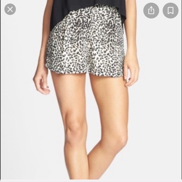 ASTR High Waist Cheetah Shorts - Picture 5 of 8